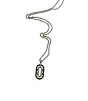 Collana Chimento Uomo in Acciaio 3GX8975WW5500 - 3GX8975WW5500